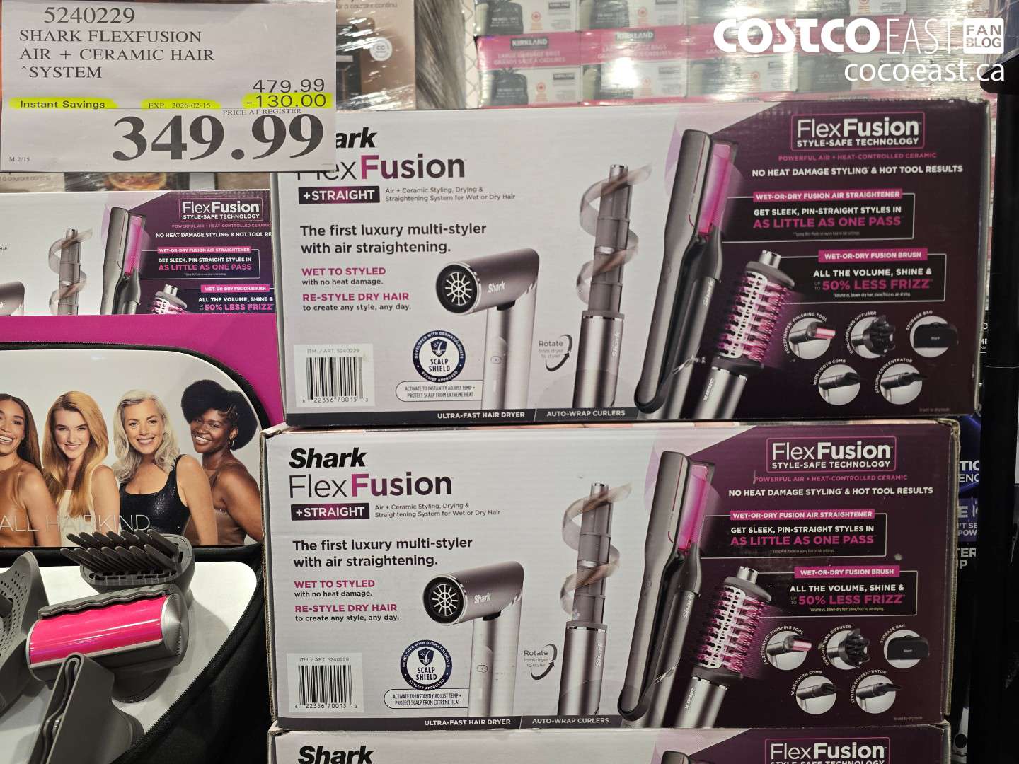 52402229 SHARK FLEXFUSION AIR + CERAMIC HAIR SYSTEM ($130.00 INSTANT SAVINGS EXPIRES ON 2026-02-15) $349.99