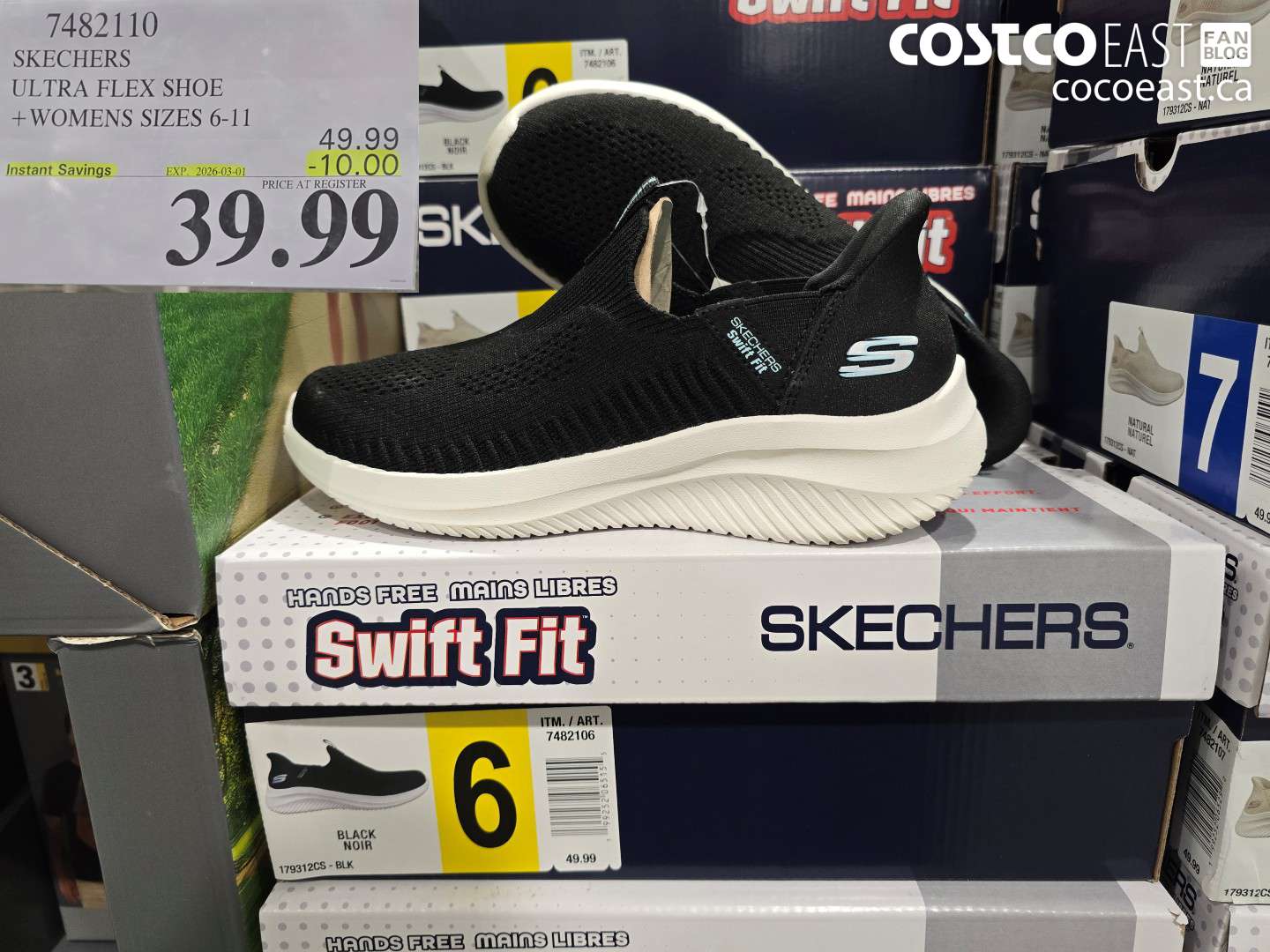 74821110 SKECHERS ULTRA FLEX SHOE + WOMENS SIZES 6-11 ($10.00 INSTANT SAVINGS EXPIRES ON 2026-03-01) $39.99