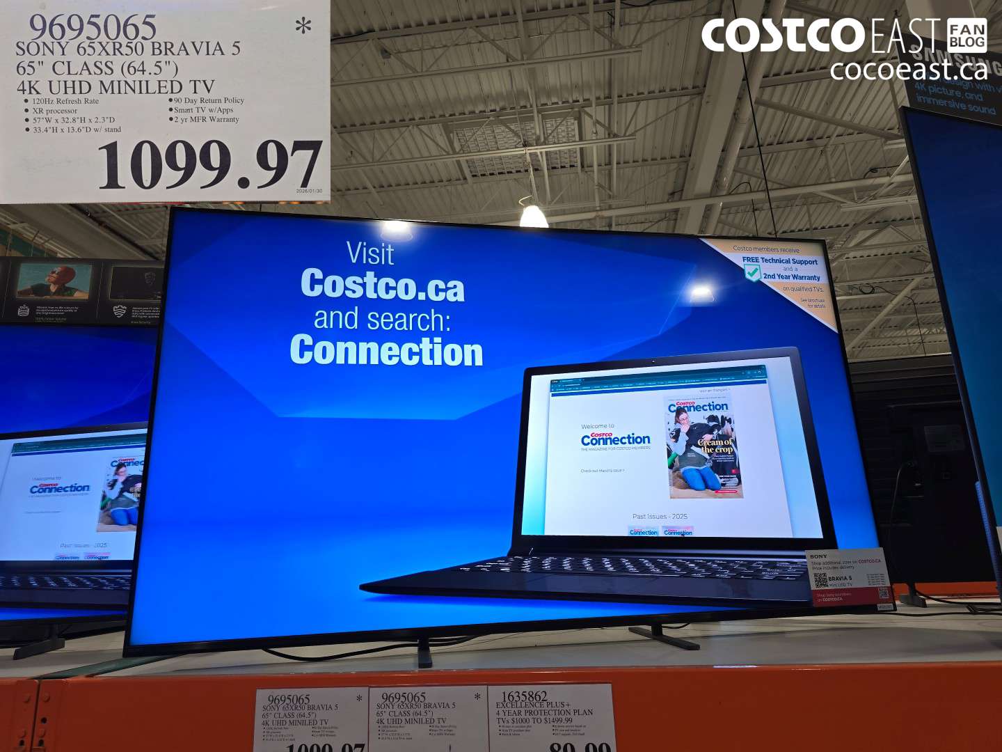 9695065 SONY 65XR50 BRAVIA 5 65