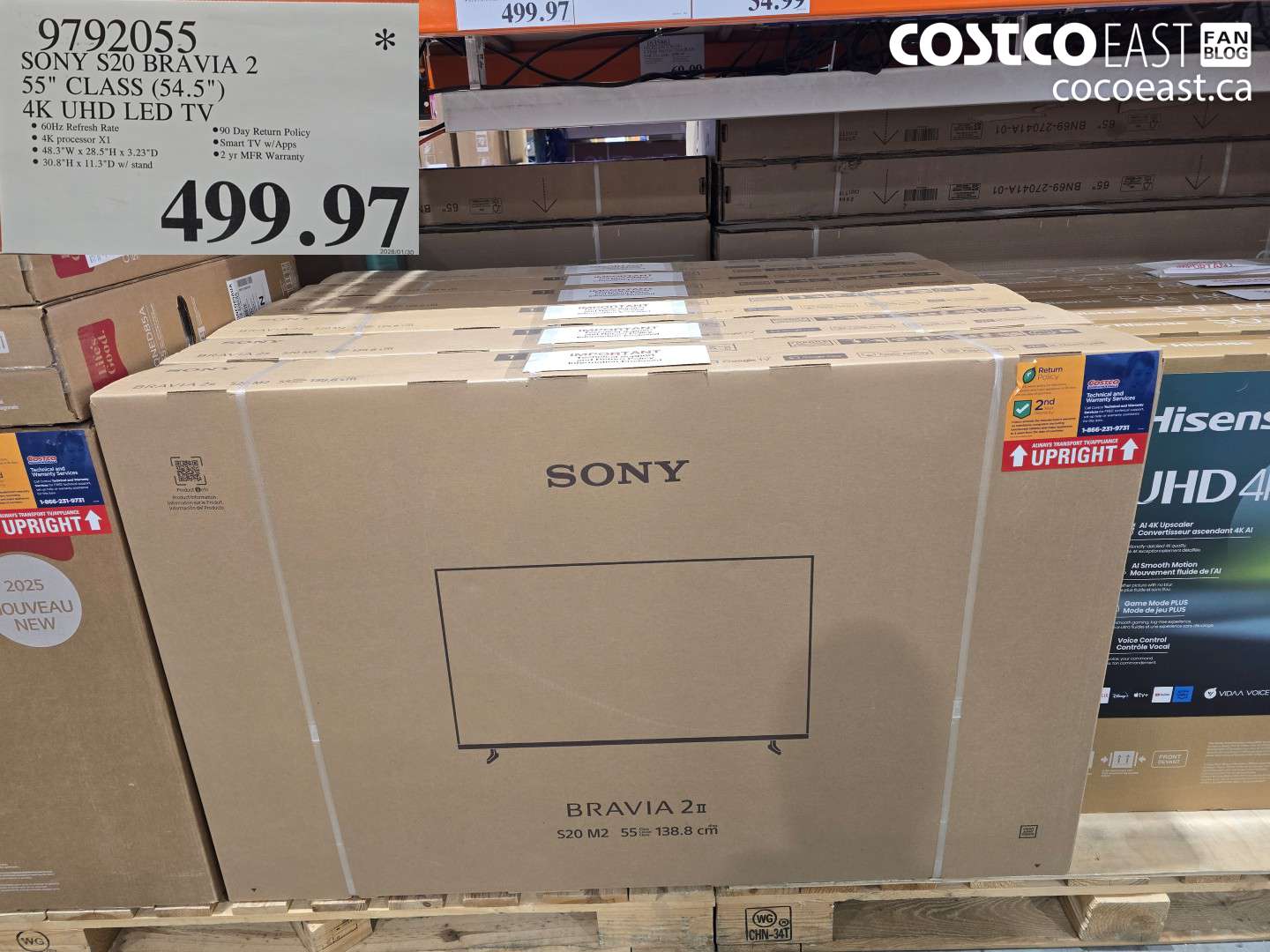 9792055 SONY S20 BRAVIA 2 55