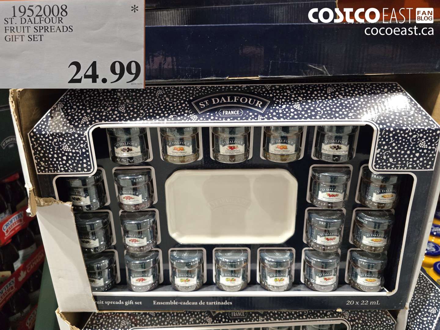 1952008 ST. DALFOUR FRUIT SPREADS GIFT SET $24.99