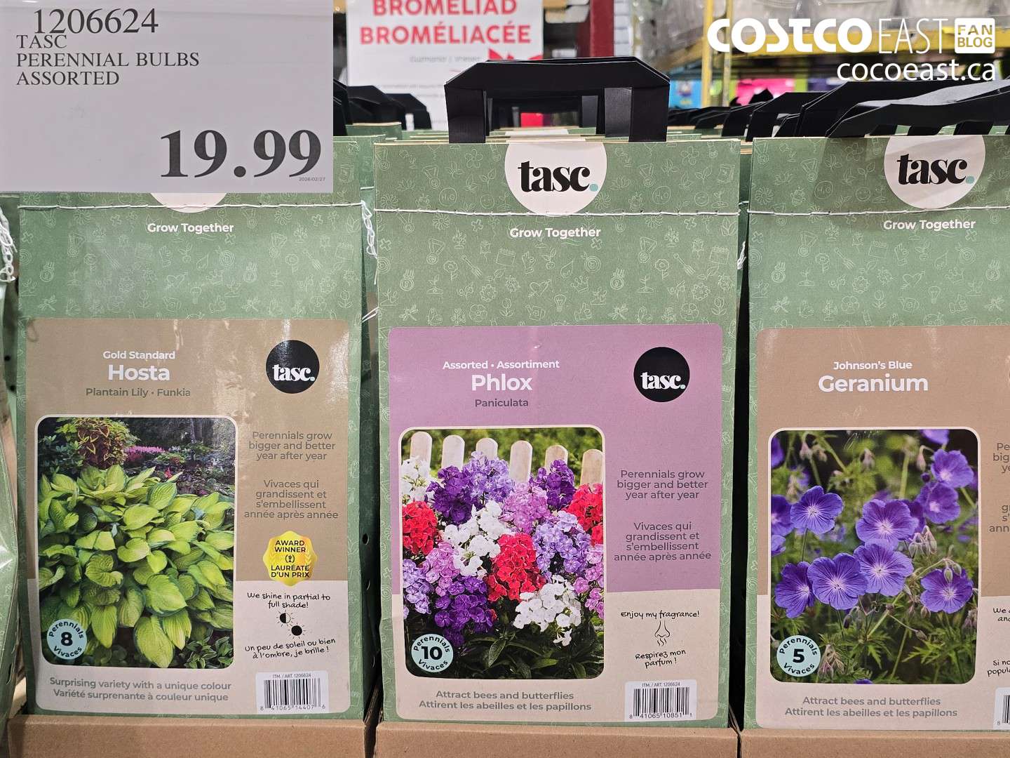 1206624 TASC PERENNIAL BULBS ASSORTED $19.99
