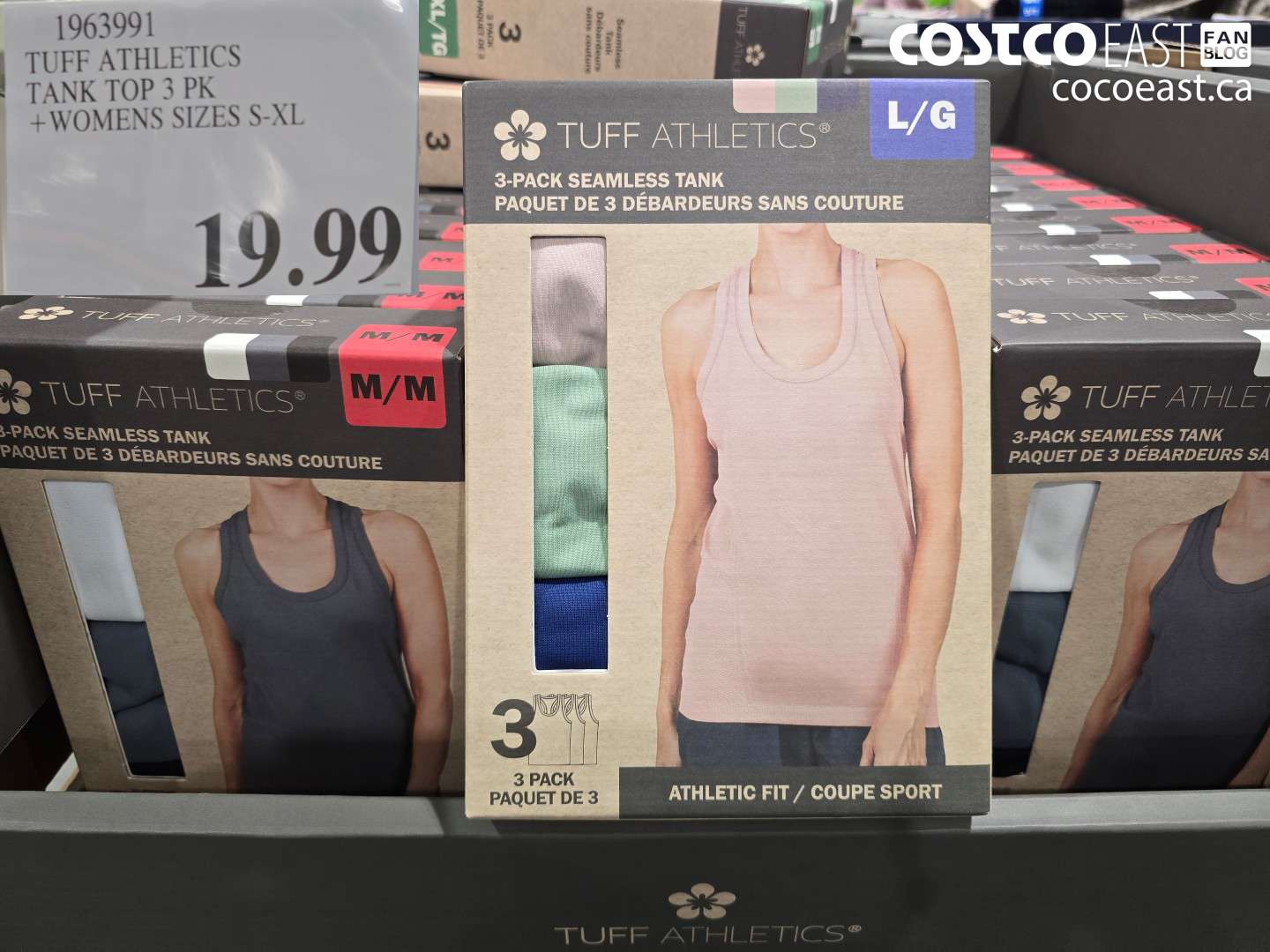 1963991 TUFF ATHLETICS TANK TOP 3 PK + WOMENS SIZES S-XL $19.99