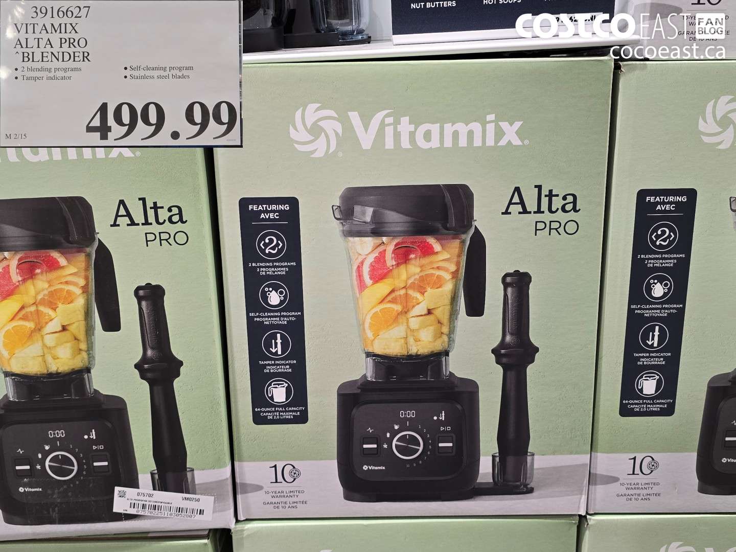3916627 VITAMIX ALTA PRO BLENDER $499.99