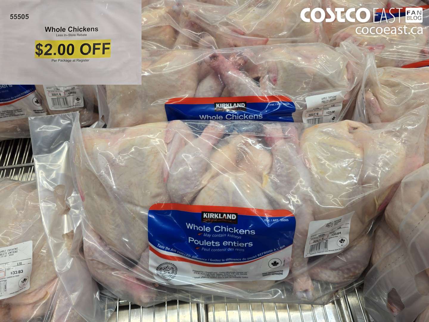 55505 Whole Chickens ($2.00 INSTANT SAVINGS)