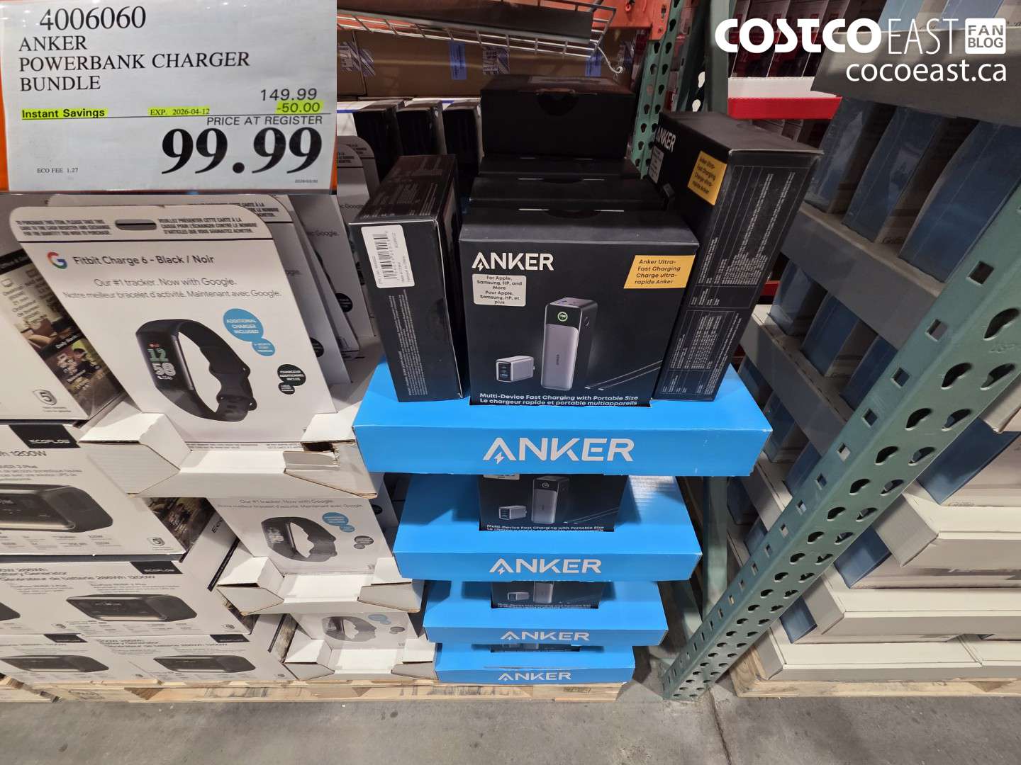 4006060 ANKER POWERBANK CHARGER BUNDLE ($50.00 INSTANT SAVINGS EXPIRES ON 2026-04-12) $99.99
