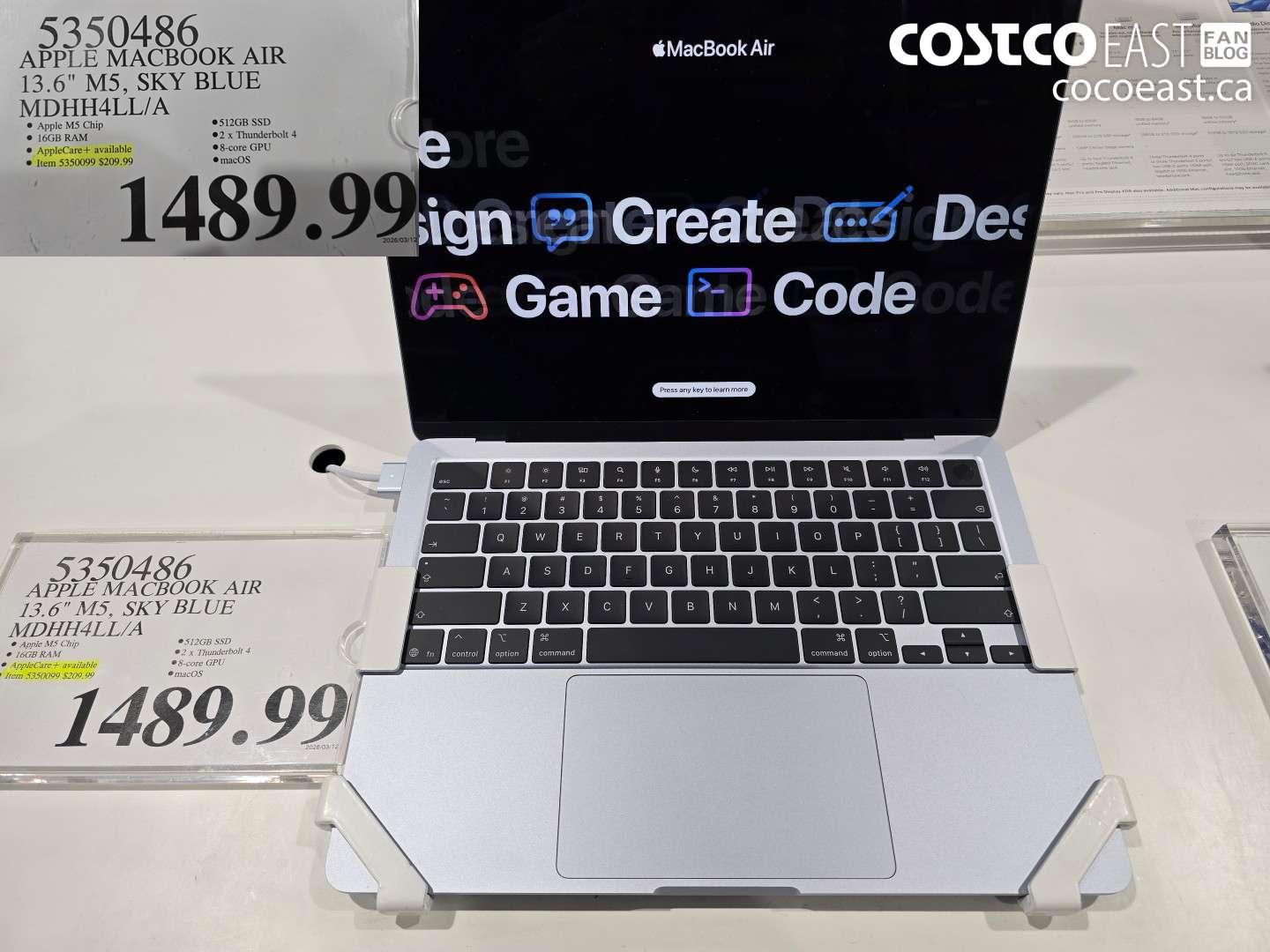 5350486 APPLE MACBOOK AIR 13.6