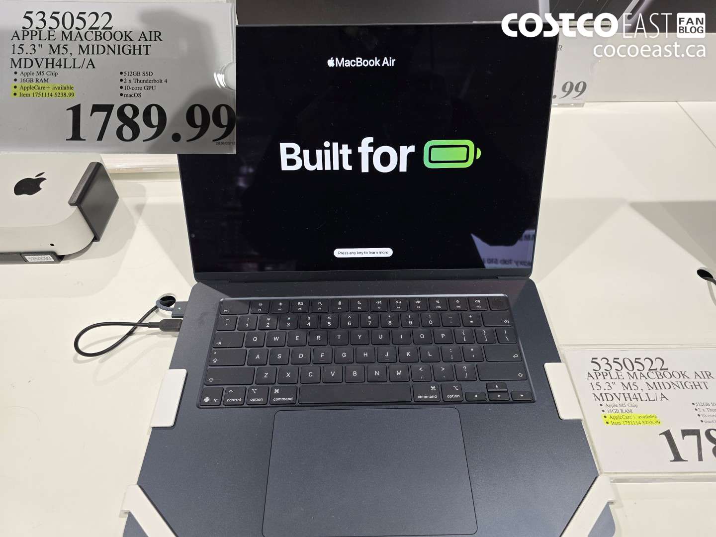 5350522 APPLE MACBOOK AIR 15.3