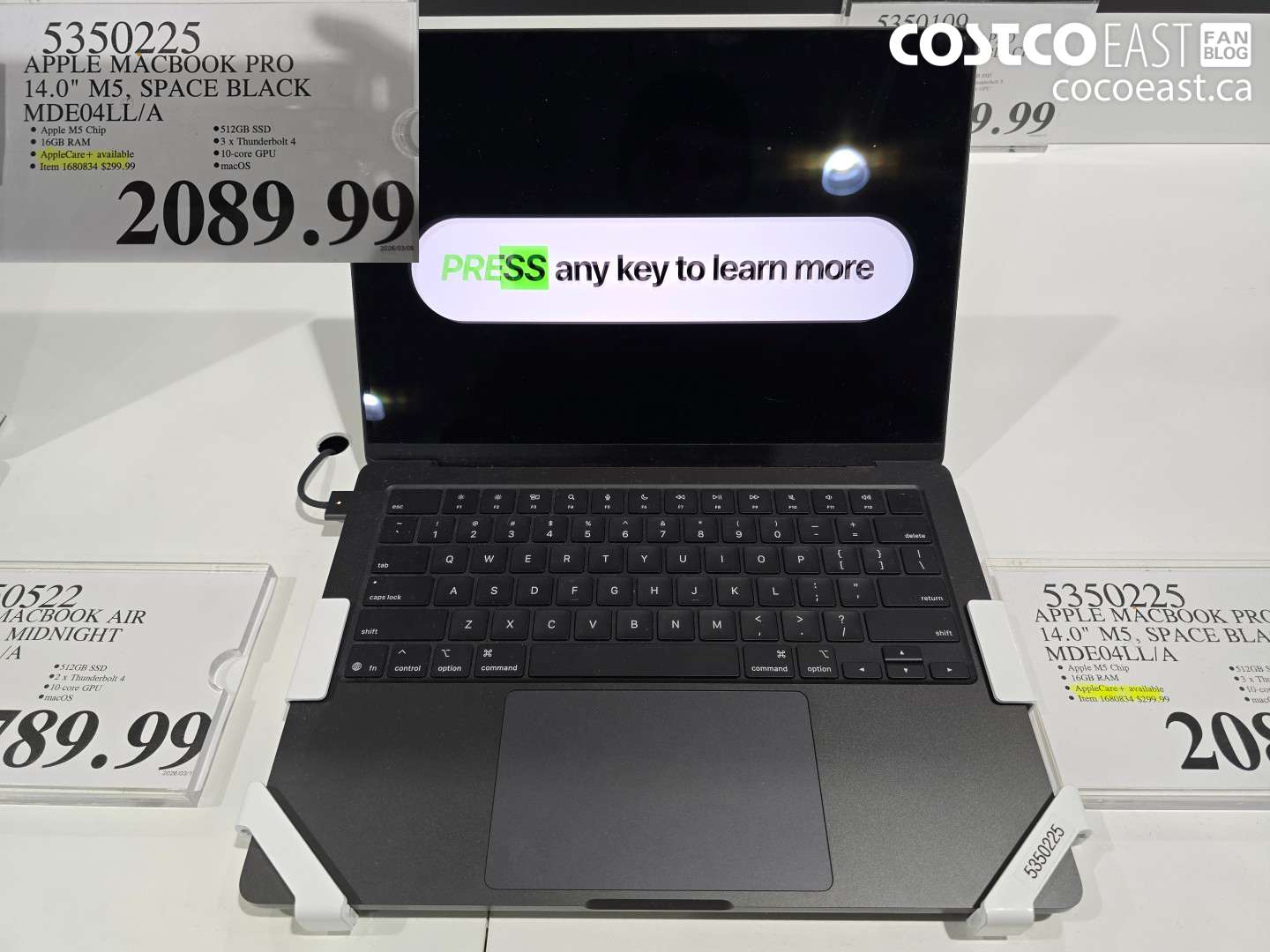 5350225 APPLE MACBOOK PRO 14.0