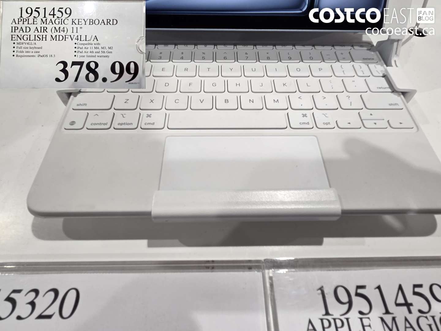 1951459 APPLE MAGIC KEYBOARD IPAD AIR (M4) 11\