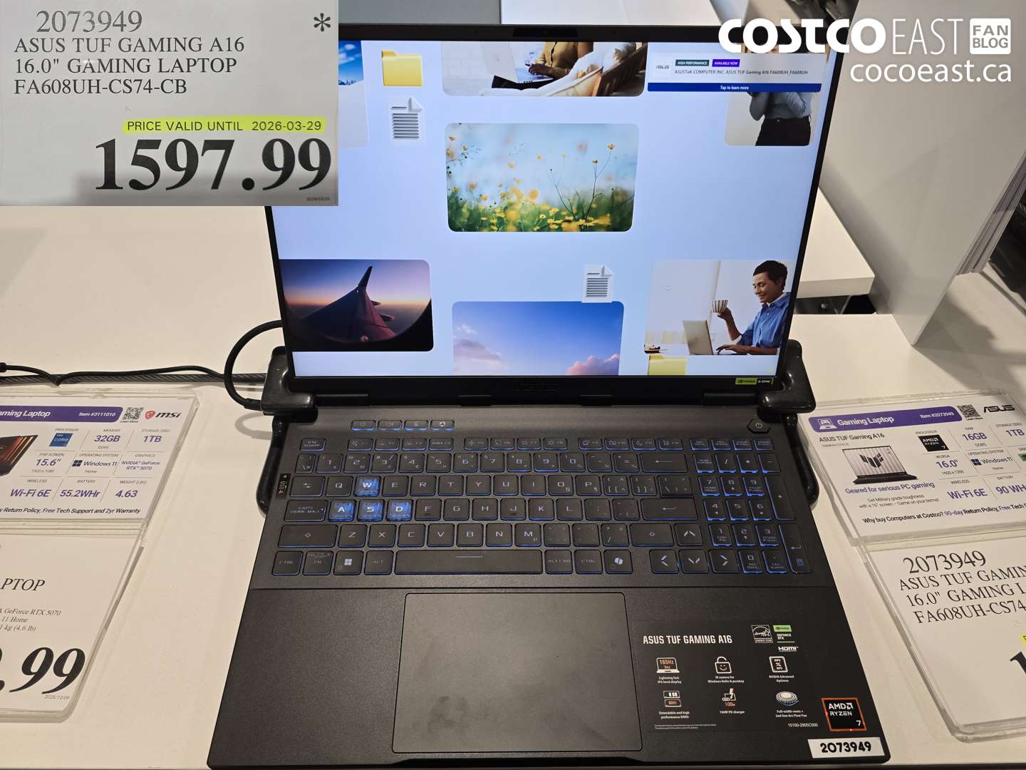 2073949 ASUS TUF GAMING A16 16.0