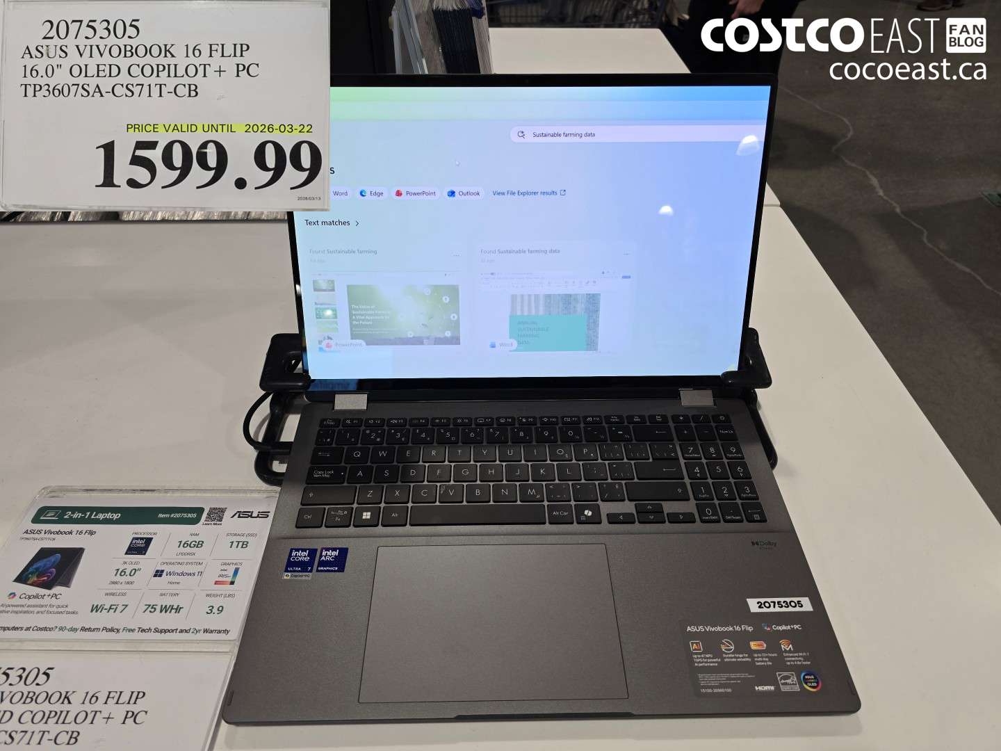 2075305 ASUS VIVOBOK 16 FLIP 16.0