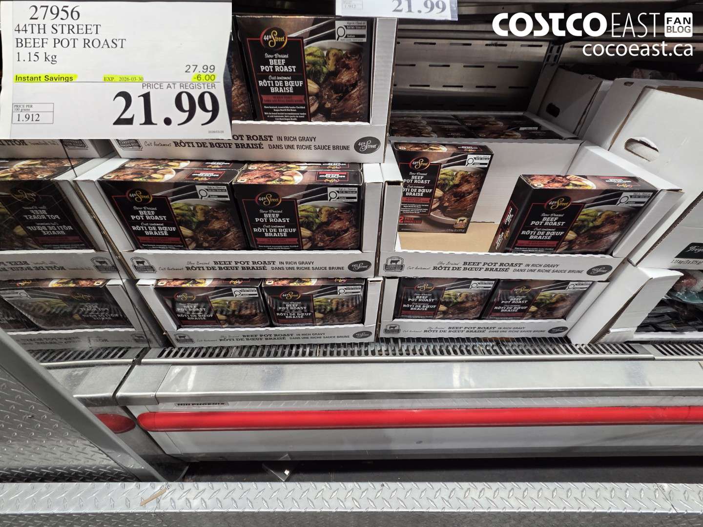 27956 BEEF POT ROAST 1.15 KG ($6.00 INSTANT SAVINGS EXPIRES ON 2026-03-30) $21.99