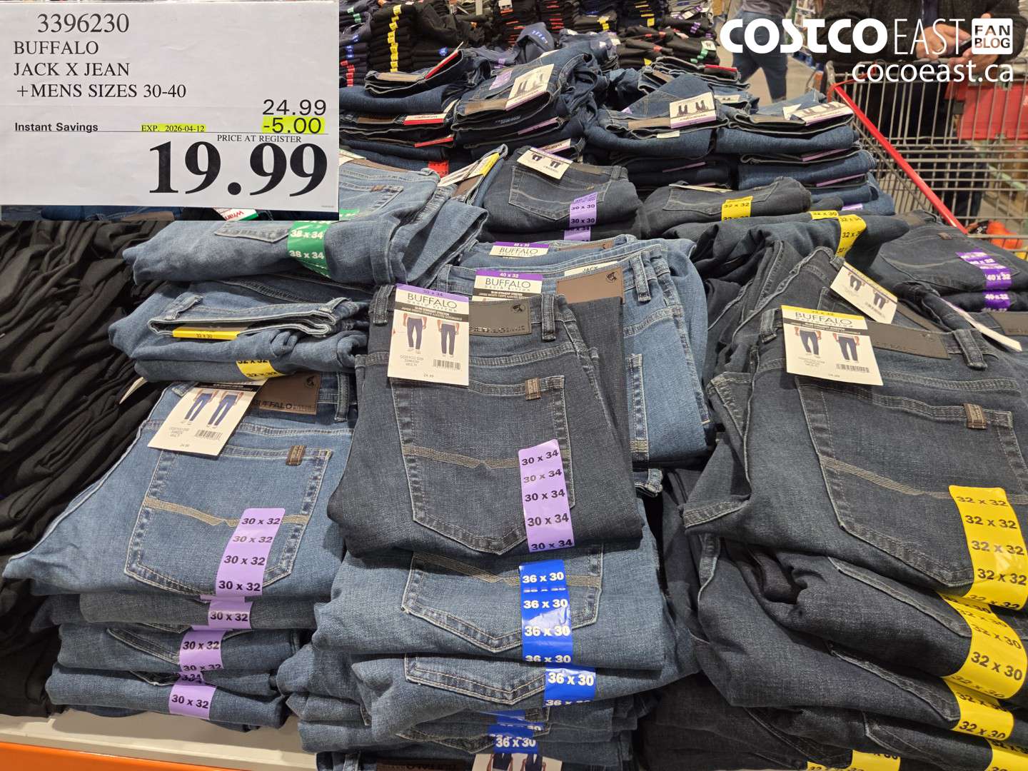 3396230 BUFFALO JACK X JEAN + MENS SIZES 30-40 ($5.00 INSTANT SAVINGS EXPIRES ON 2026-04-12) $19.99