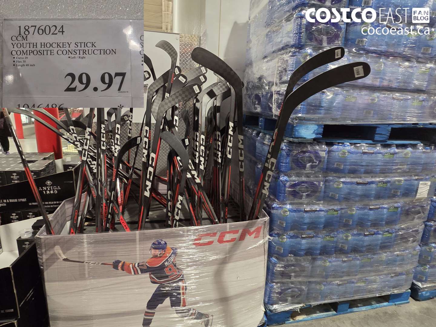 1876024 CCM YOUTH HOCKEY STICK COMPOSITE CONSTRUCTION $29.97