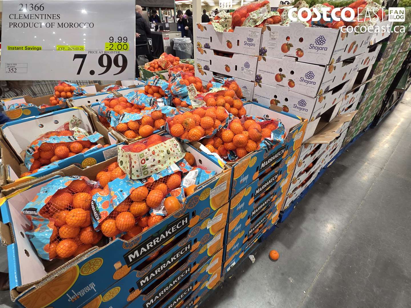 21366 CLEMENTINES PRODUCT OF MOROCCO ($2.00 INSTANT SAVINGS EXPIRES ON 2026-03-29) $7.99