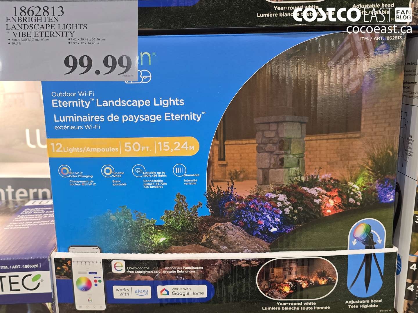 1862813 ENBRIGHTEN LANDSCAPE LIGHTS VIBE ETERNITY $99.99