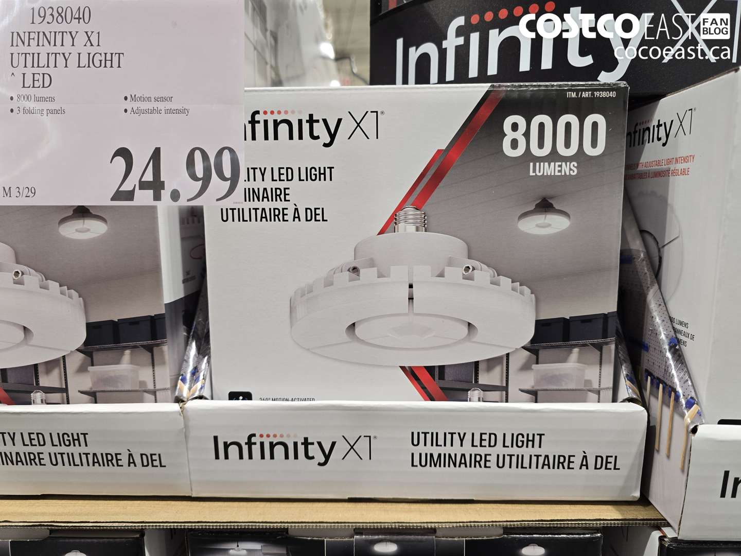 1938040 INFINITY X1 UTILITY LIGHT LED $24.99
