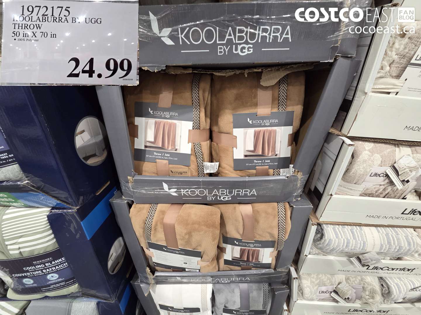 1972175 KOOLABURRA BY UGG THROW $24.99