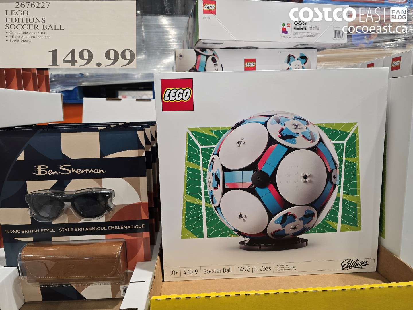 2676227 LEGO EDITIONS SOCCER BALL $149.99