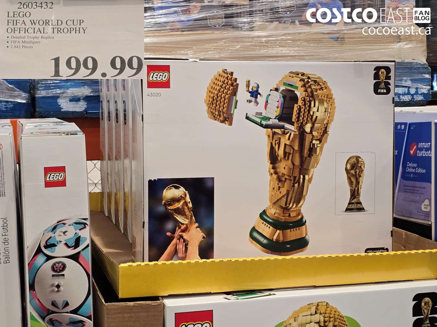2603432 LEGO FIFA WORLD CUP OFFICIAL TROPHY $199.99