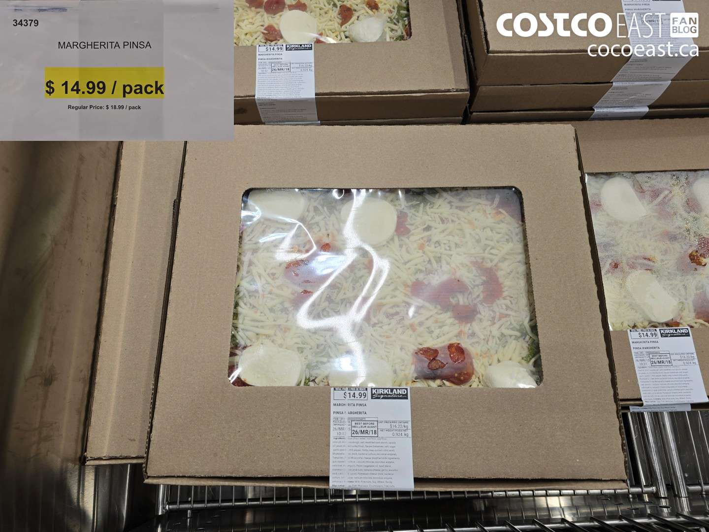 34379 MARGHERITA PINSA ($4.00 INSTANT SAVINGS)