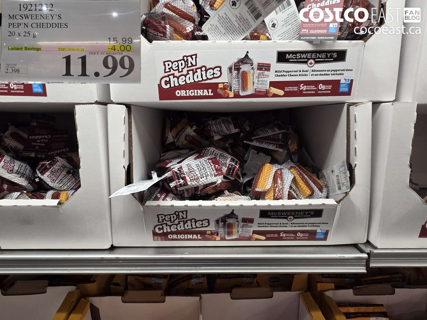 1921232 MCSWEENEY'S PEP'N CHEDDIES ($4.00 INSTANT SAVINGS EXPIRES ON 2026-03-29) $11.99