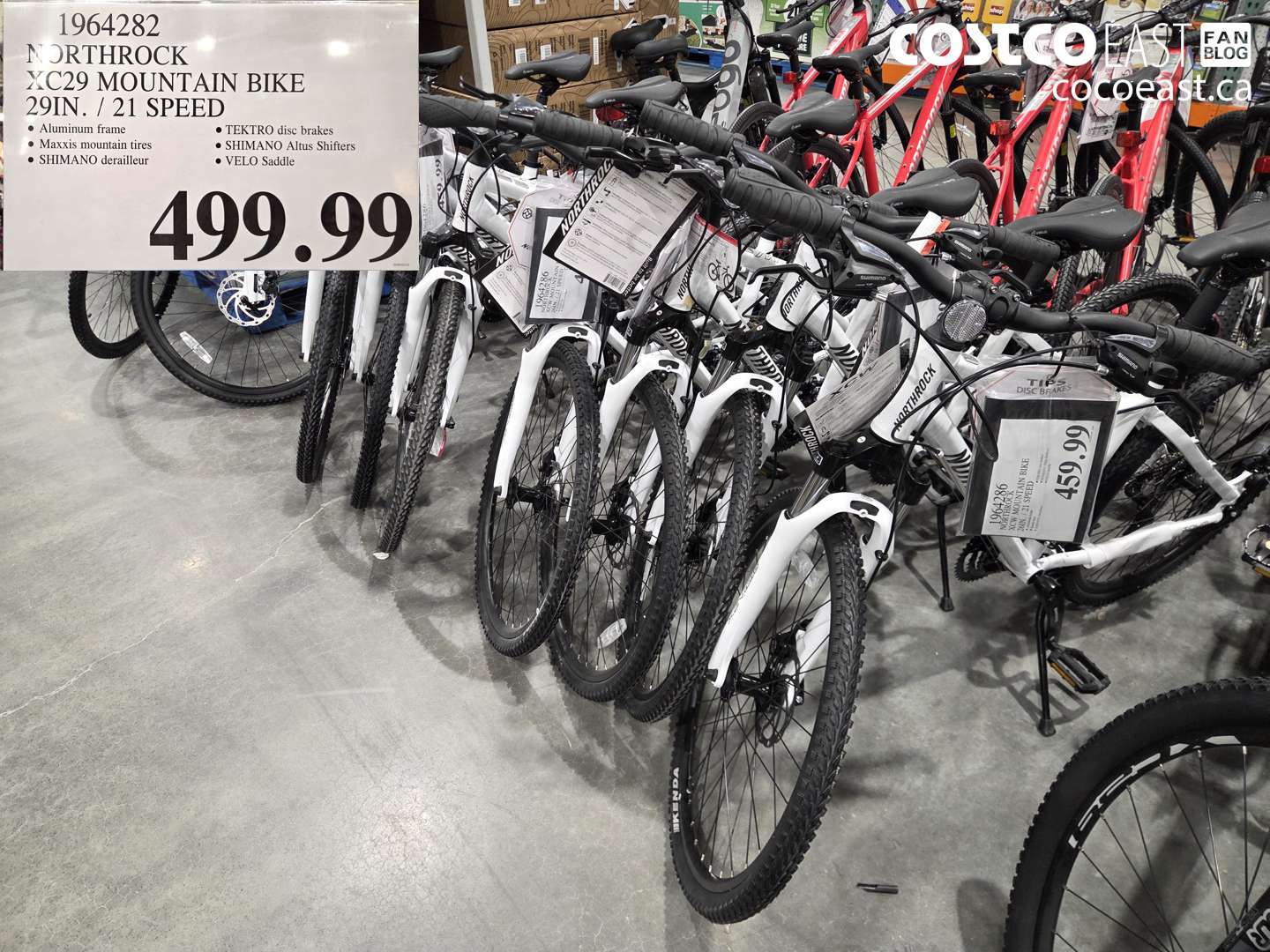 1964282 NORTHROCK XC29 MOUNTAIN BIKE 29IN. / 21 SPEED $499.99