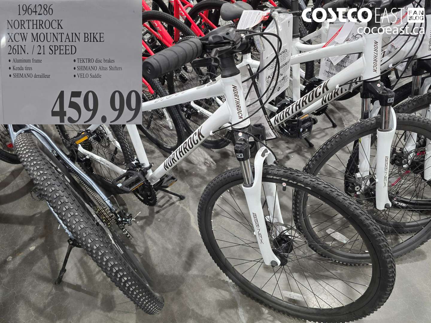 1964286 NORTHROCK XCW MOUNTAIN BIKE 26IN. / 21 SPEED $459.99