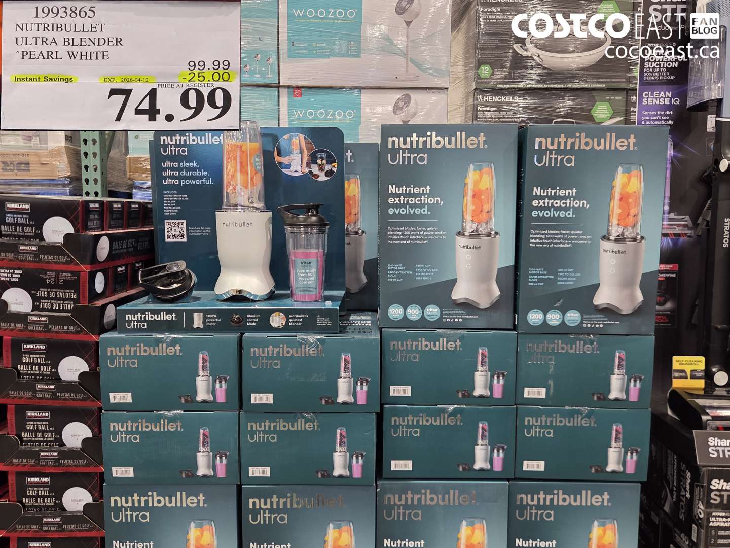 1993865 NUTRIBULLET ULTRA BLENDER ($25.00 INSTANT SAVINGS EXPIRES ON 2026-04-12) $74.99