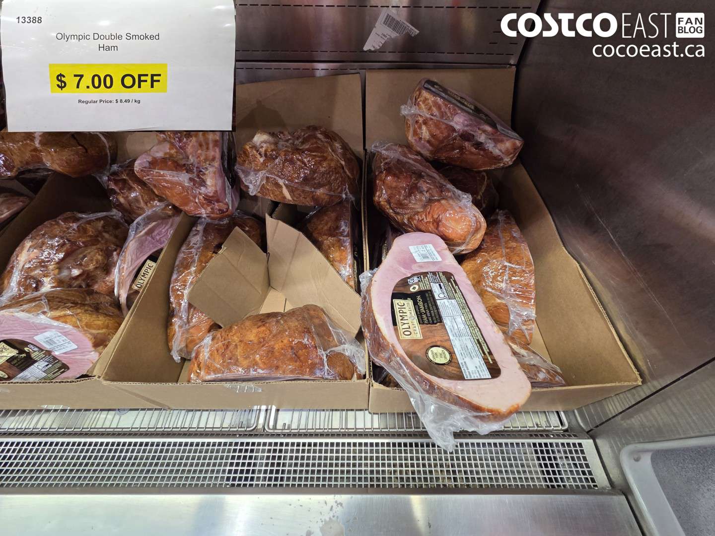 13388 OLYMPIC DOUBLE SMOKED HAM ($7.00 INSTANT SAVINGS)