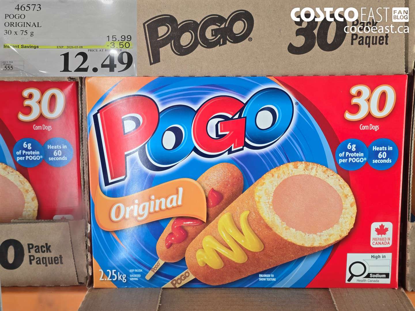 46573 POGO ORIGINAL 30 X 75 G ($3.50 INSTANT SAVINGS EXPIRES ON 2026-03-08) $12.49