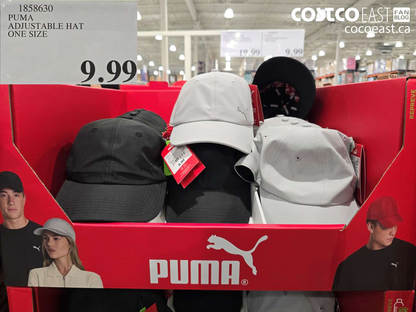 1858630 PUMA ADJUSTABLE HAT ONE SIZE $9.99
