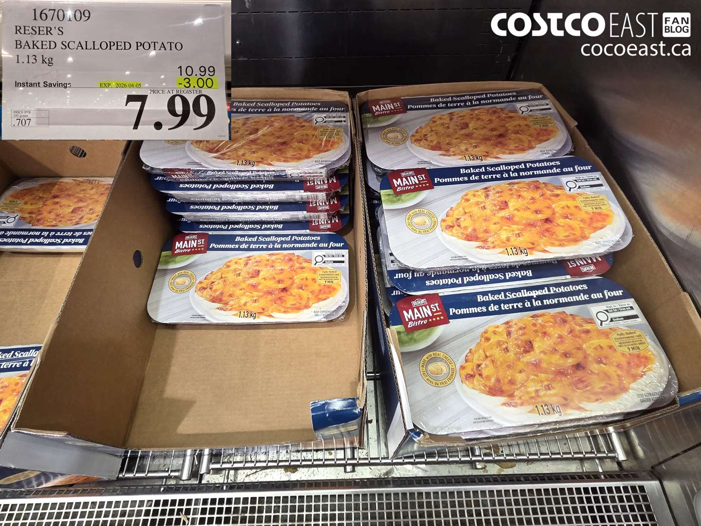 1670109 RESER'S BAKED SCALLOPED POTATO ($3.00 INSTANT SAVINGS EXPIRES ON 2026-04-05) $7.99