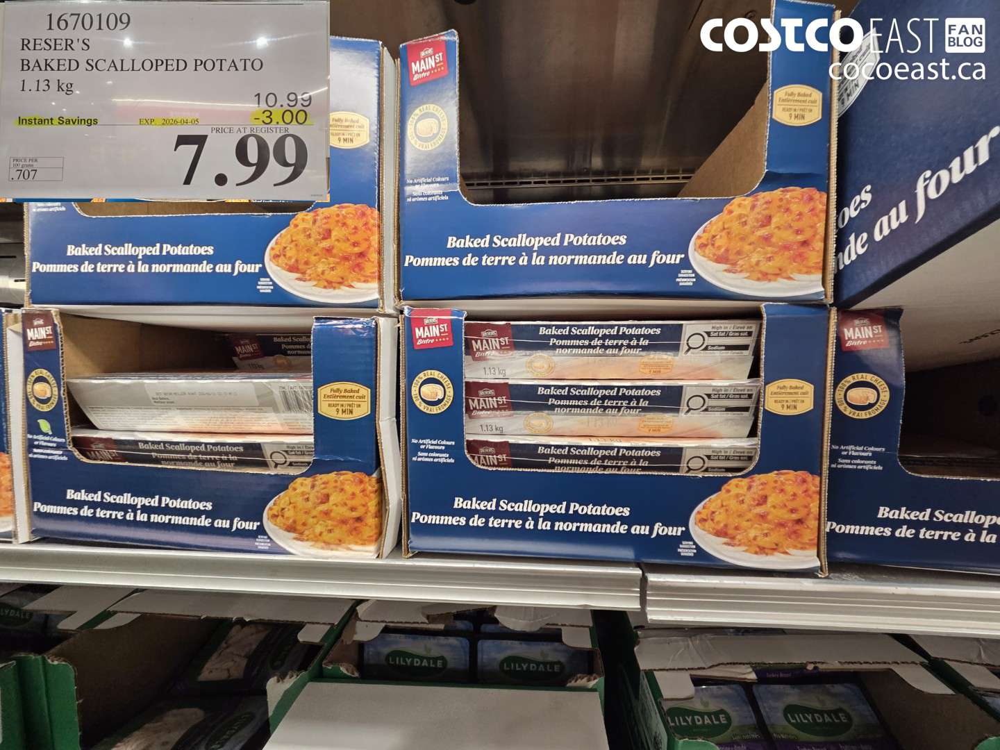 1670109 RESER'S BAKED SCALLOPED POTATO ($3.00 INSTANT SAVINGS EXPIRES ON 2026-04-05) $7.99