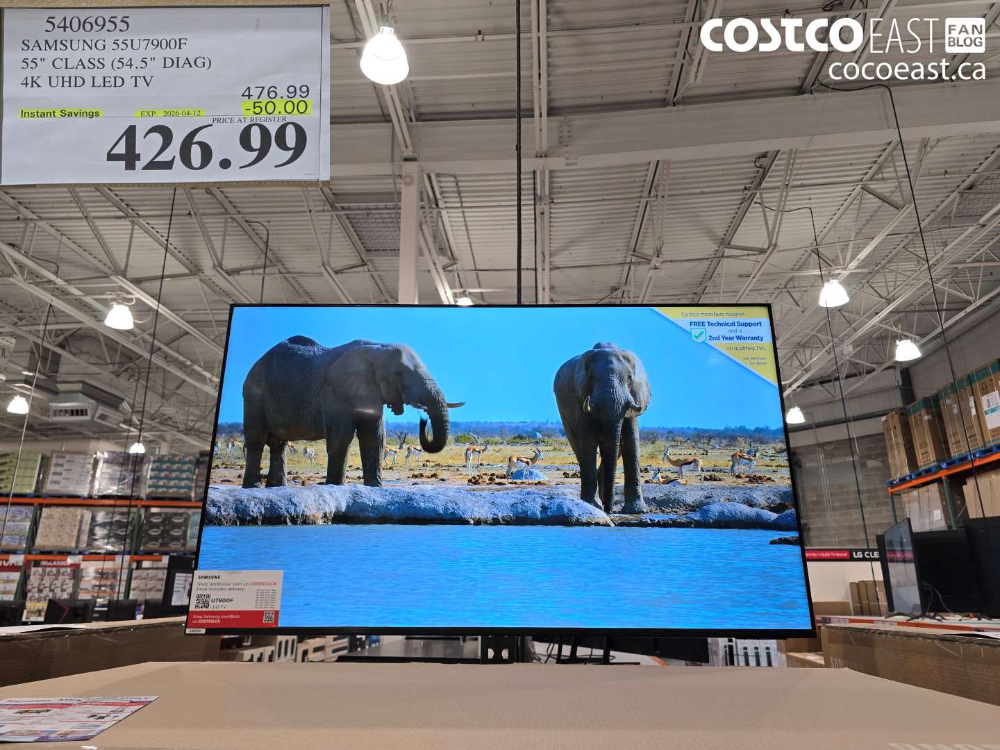 5406955 SAMSUNG 55U7900F 55