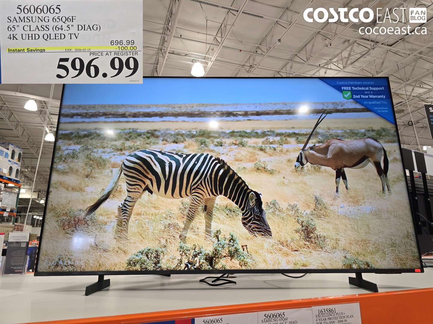 5606065 SAMSUNG 65Q6F 65