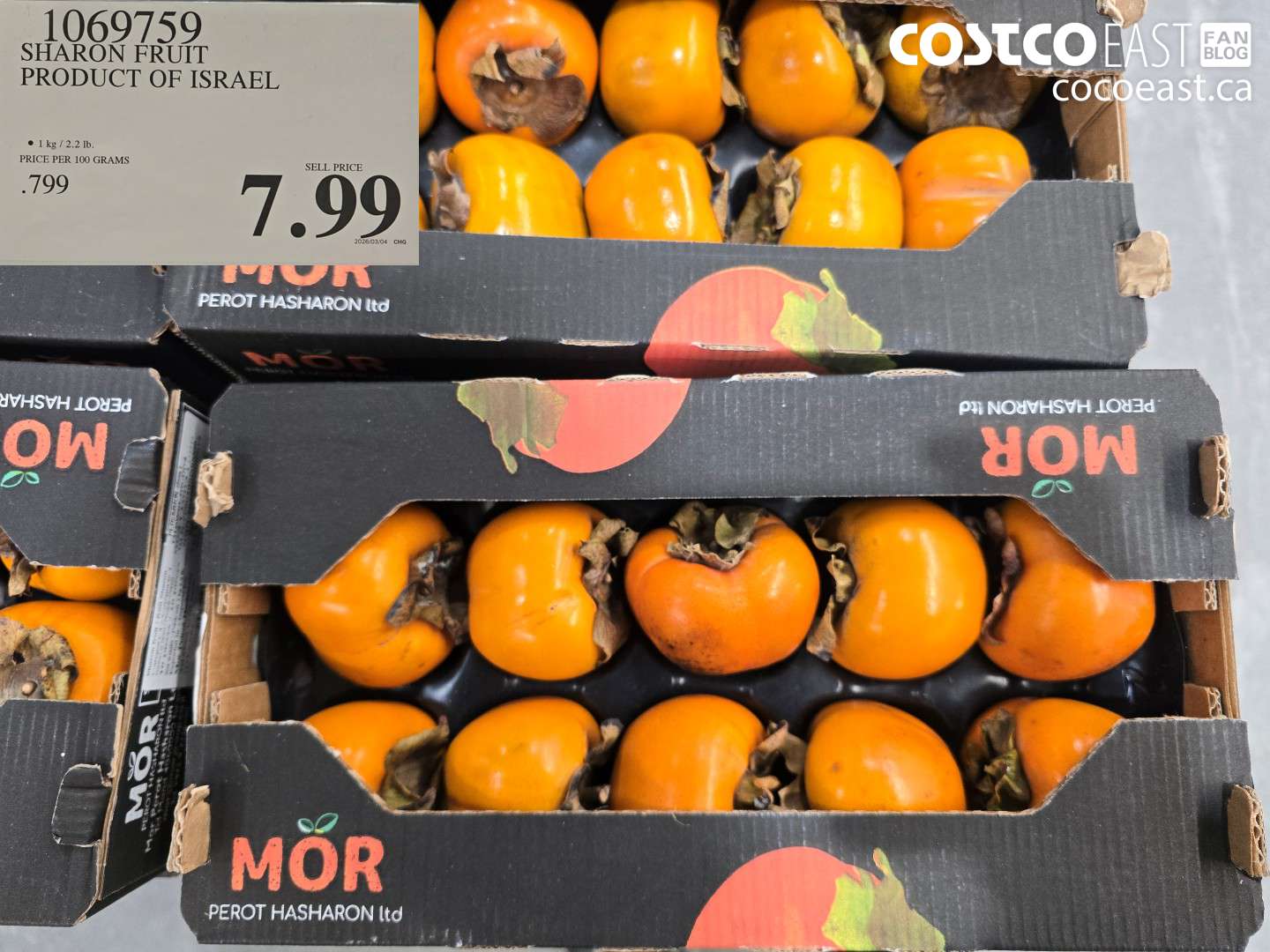 1069759 SHARON FRUIT PRODUCT OF ISRAEL $7.99