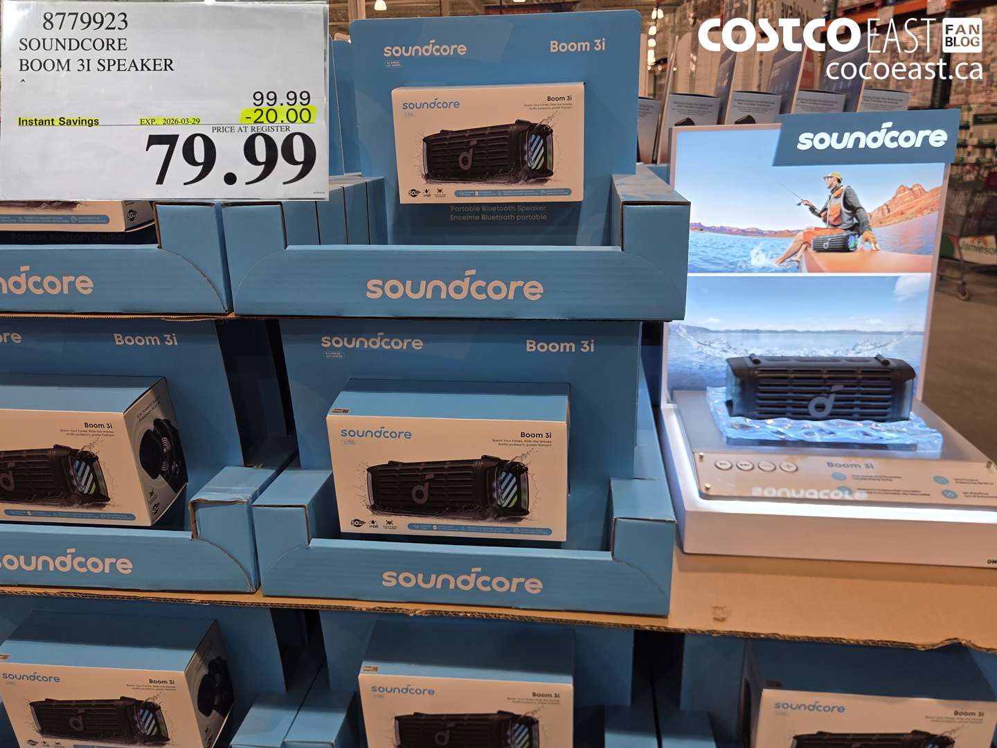 8779923 SOUNDCORE BOOM 31 SPEAKER ($20.00 INSTANT SAVINGS EXPIRES ON 2026-03-29) $79.99