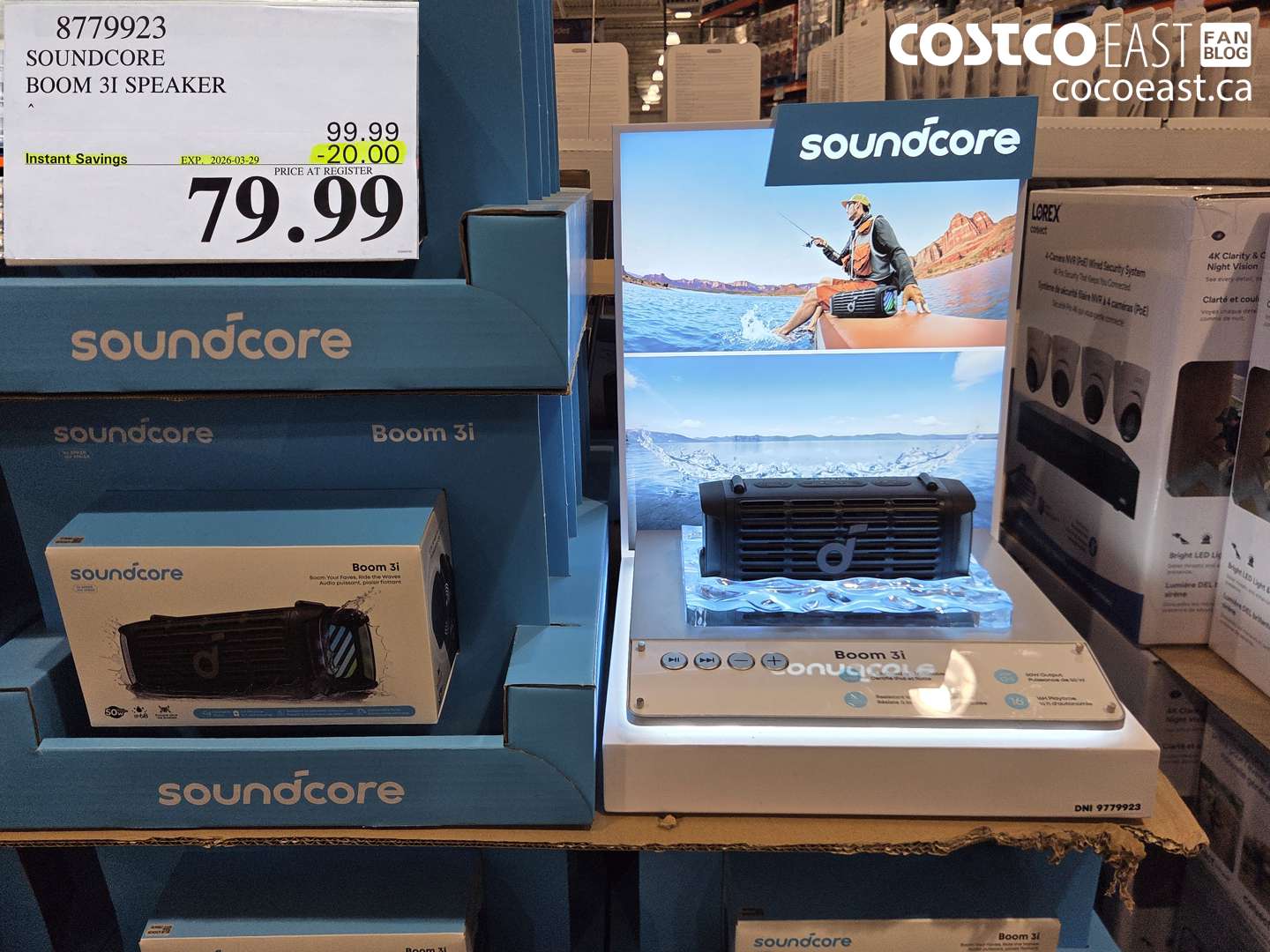 8779923 SOUNDCORE BOOM 31 SPEAKER ($20.00 INSTANT SAVINGS EXPIRES ON 2026-03-29) $79.99