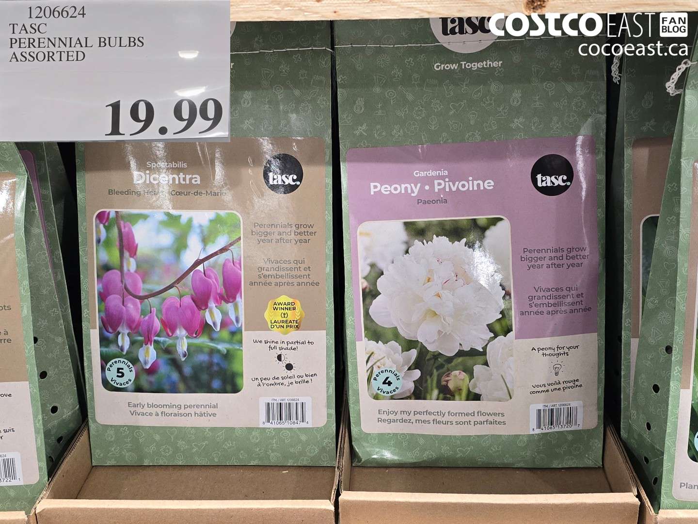 1206624 TASC PERENNIAL BULBS ASSORTED $19.99