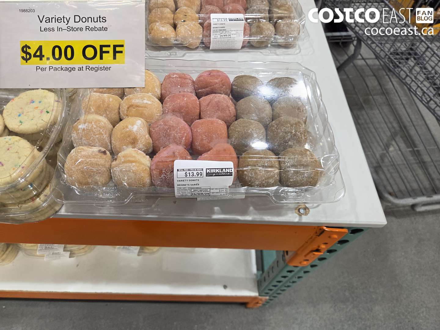 1988203 VARIETY DONUTS ($4.00 INSTANT SAVINGS)