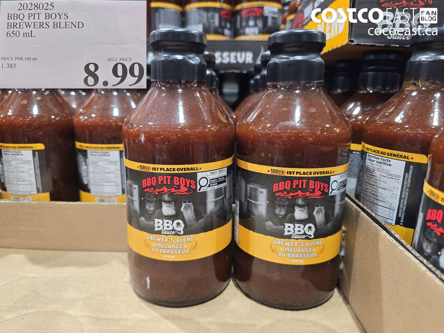 2028025 BBQ PIT BOYS BREWERS BLEND 650 ML $8.99