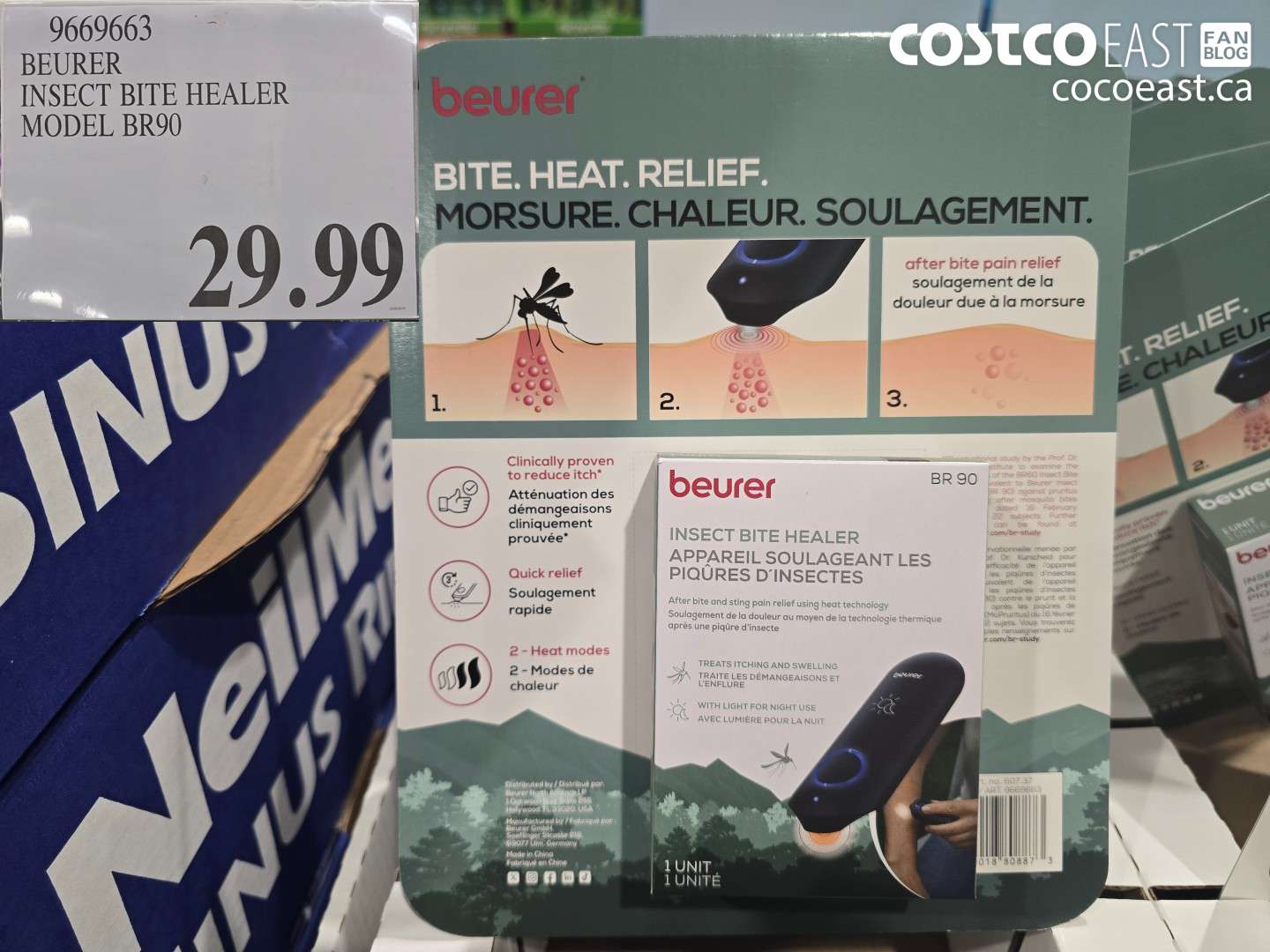 9666963 BEURER INSECT BITE HEALER MODEL BR90 $29.99