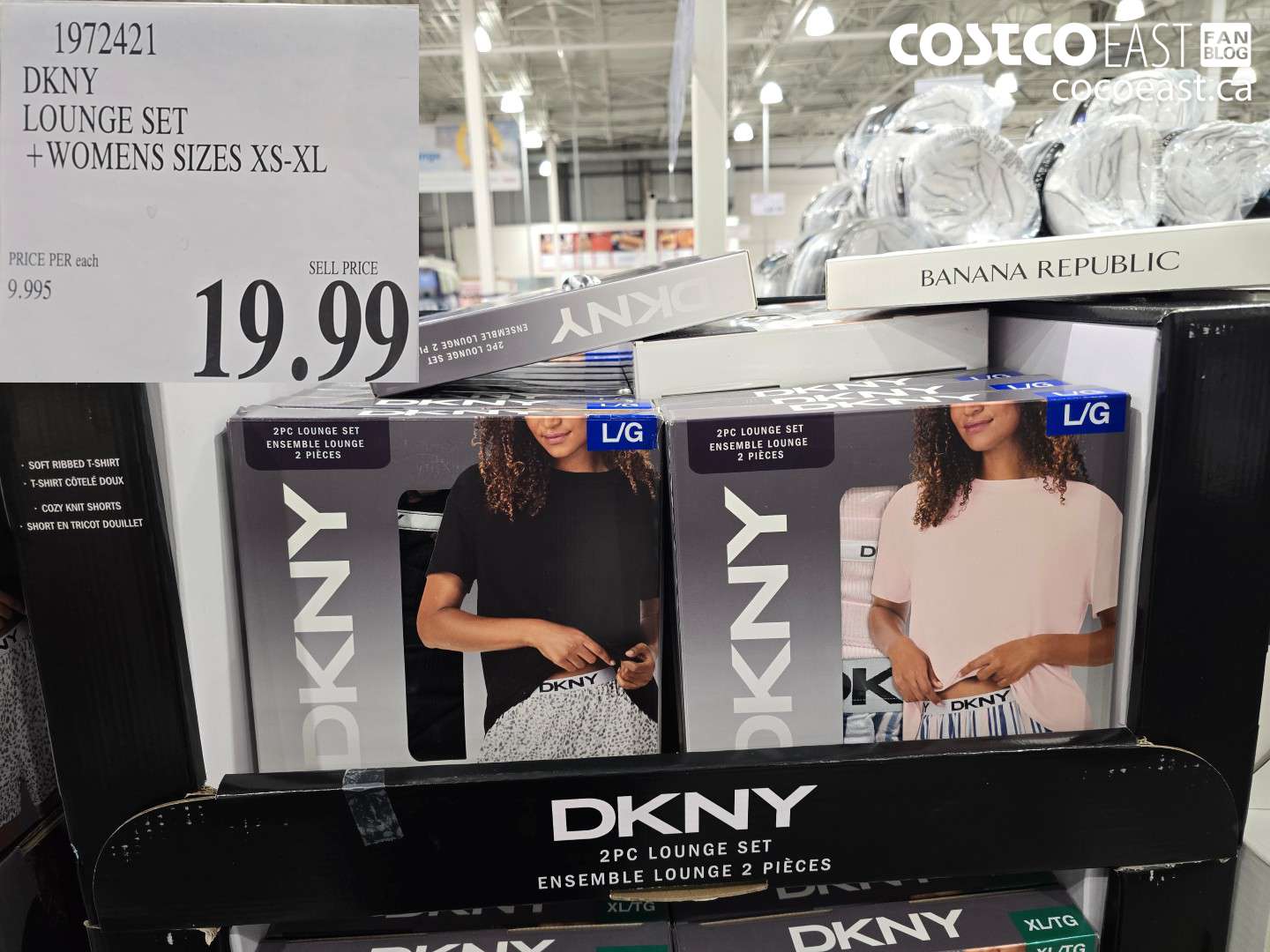 1972421 DKNY LOUNGE SET +WOMENS SIZES XS-XL $19.99