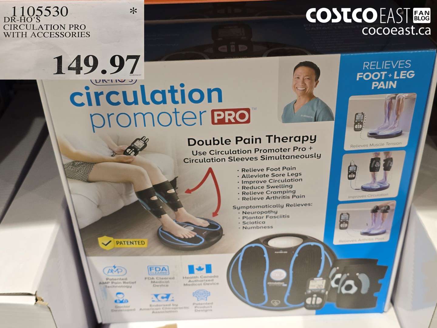 1105530 DR-HO'S CIRCULATION PRO WITH ACCESSORIES $149.97