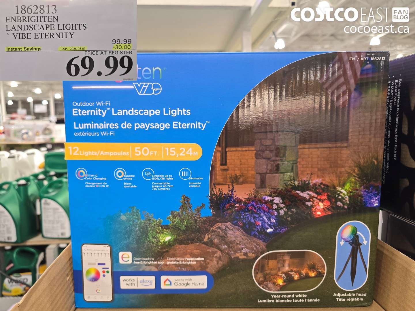 1862813 ENBRIGHTEN LANDSCAPE LIGHTS VIBE ETERNITY ($30.00 INSTANT SAVINGS EXPIRES ON 2026-05-03) $69.99