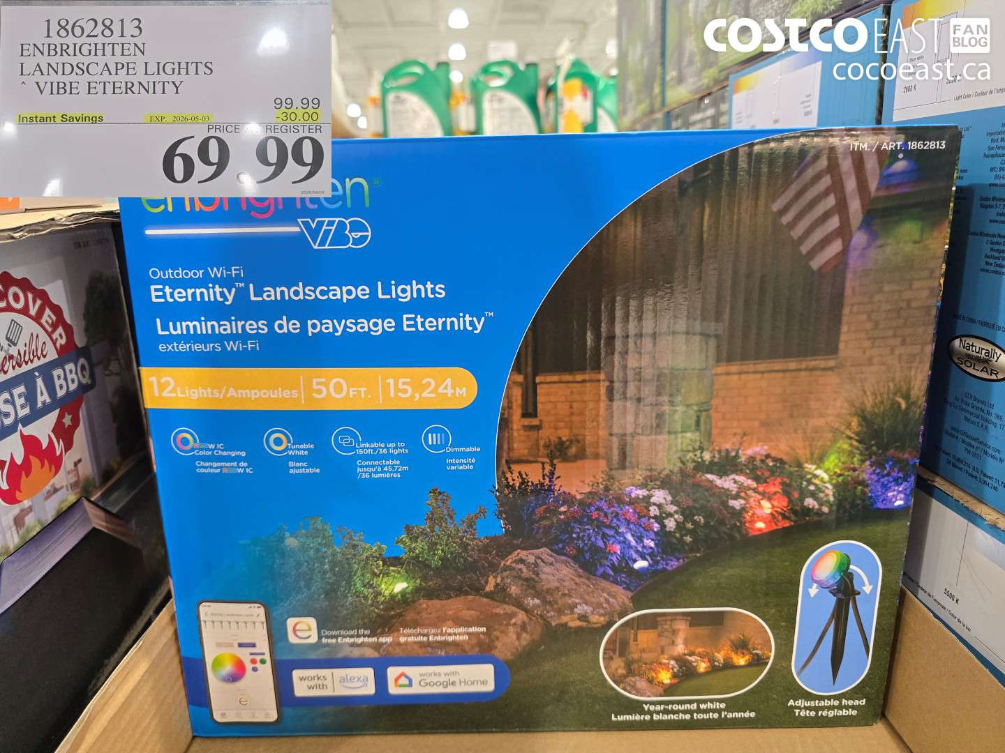 1862813 ENBRIGHTEN LANDSCAPE LIGHTS VIBE ETERNITY ($30.00 INSTANT SAVINGS EXPIRES ON 2026-05-03) $69.99