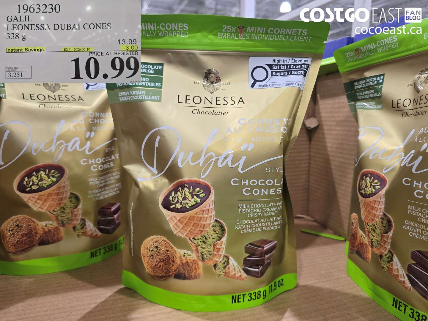 1963230 GALIL LEONESSA DUBAI CONES ($3.00 INSTANT SAVINGS EXPIRES ON 2026-05-10) $10.99