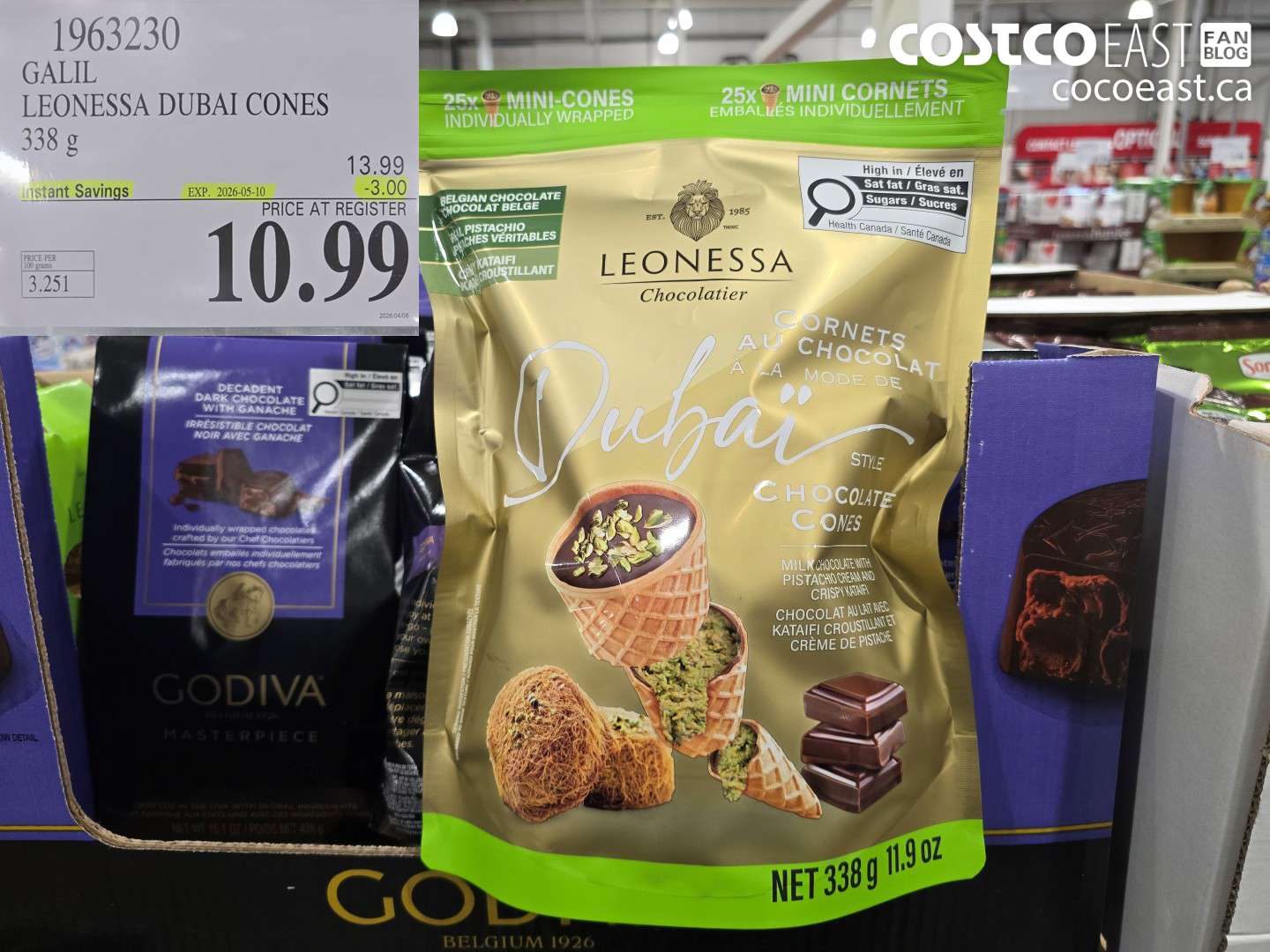 1963230 GALL LEONESSA DUBAI CONES ($3.00 INSTANT SAVINGS EXPIRES ON 2026-05-10) $10.99